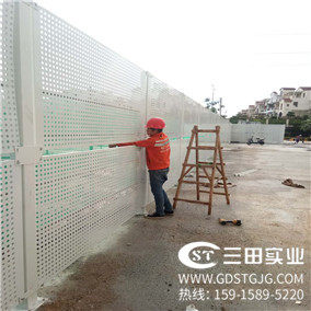 广州冲孔网围墙施工