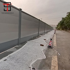 广州A1-2钢板围墙正面